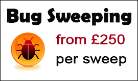 Bug Sweeping Cost in Chester-le-street